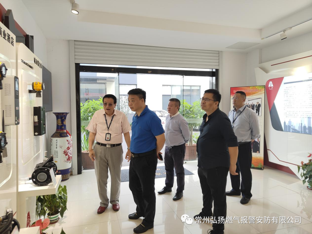 丹陽市人民政府副市長蒞臨弘揚(yáng)企業(yè)調(diào)研視察
